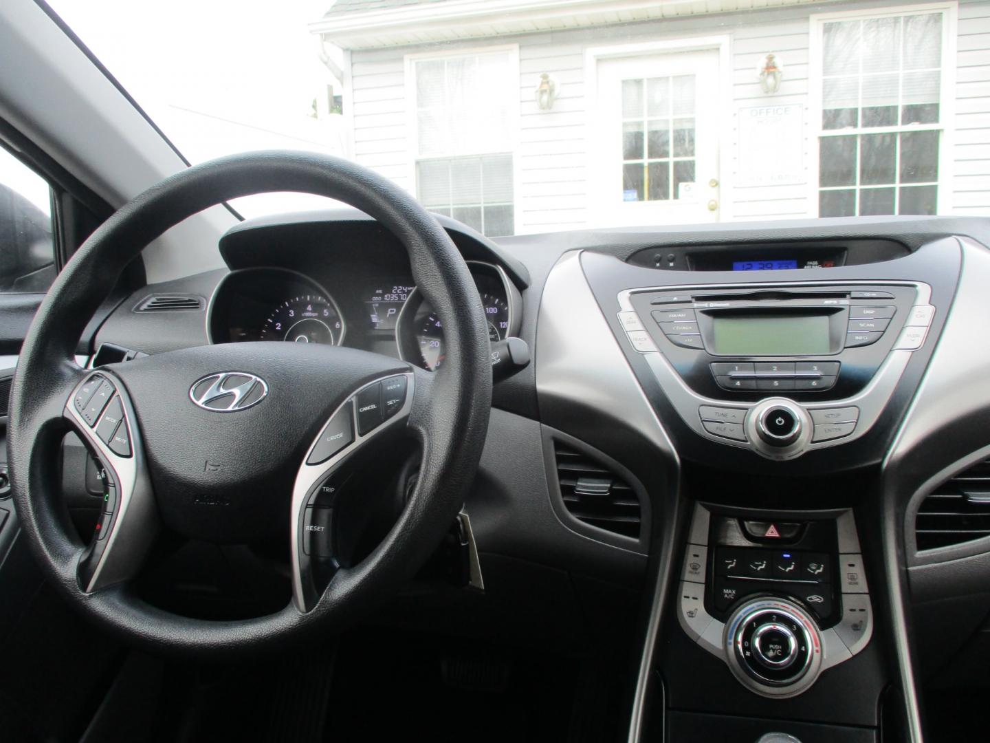 2013 BLACK Hyundai Elantra (5NPDH4AE3DH) with an 1.8L L4 DOHC 16V engine, AUTOMATIC transmission, located at 540a Delsea Drive, Sewell, NJ, 08080, (856) 589-6888, 39.752560, -75.111206 - Photo#14